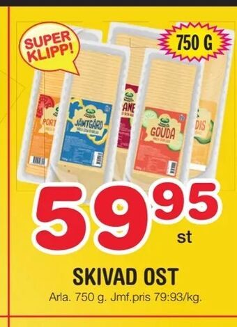 Nya Pulsen Skivad ost erbjuda