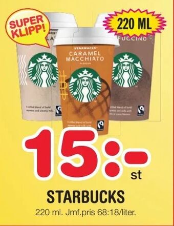 Nya Pulsen Starbucks erbjuda