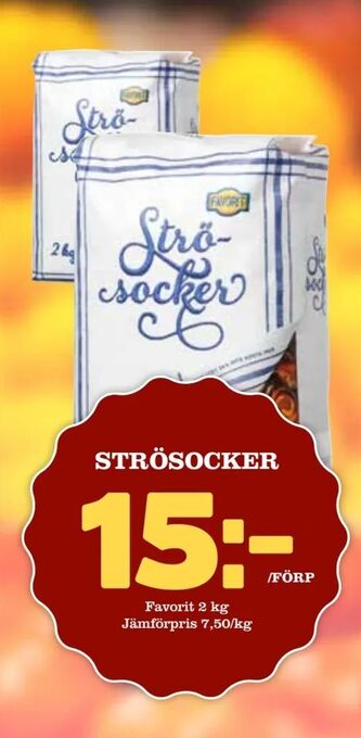 Supergrossen Strösocker erbjuda