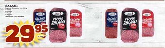 Supergrossen Salami erbjuda
