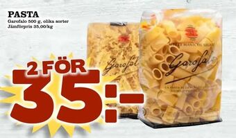 Supergrossen Pasta erbjuda