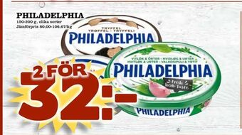 Supergrossen Philadelphia erbjuda