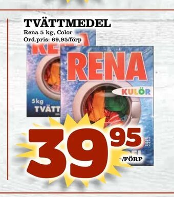 Supergrossen Tvättmedel erbjuda