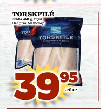 Supergrossen Torskfilé erbjuda