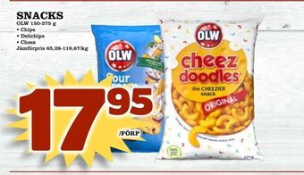 Supergrossen Snacks erbjuda