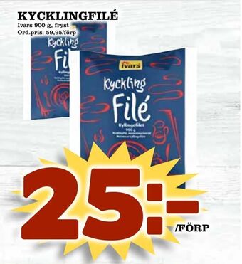 Supergrossen Kycklingfilé erbjuda