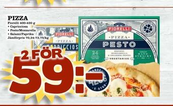 Supergrossen Pizza erbjuda
