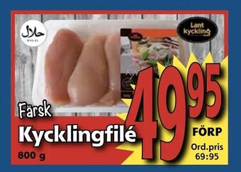 Supergrossen Kycklingfilé erbjuda