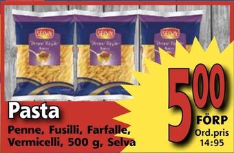 Supergrossen Pasta erbjuda