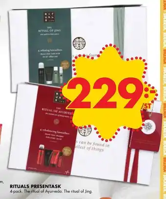 ÖoB Rituals presentask erbjuda