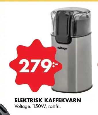 Elektrisk kaffekvarn