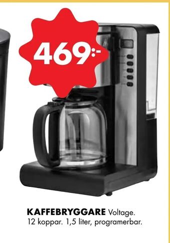 ÖoB Kaffebryggare erbjuda
