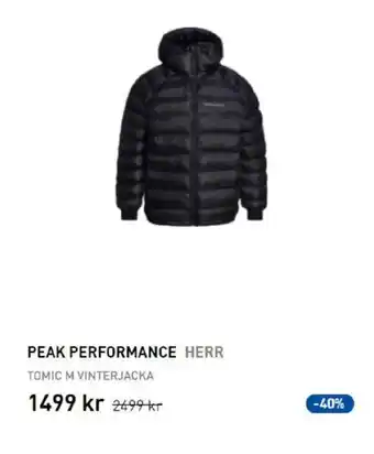 Peak Performance Herr Tomic M Vinterjacka