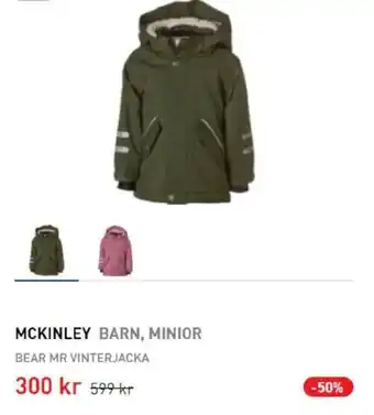 Intersport McKinley Barn, Minior Bear Mr Vinterjacka erbjuda