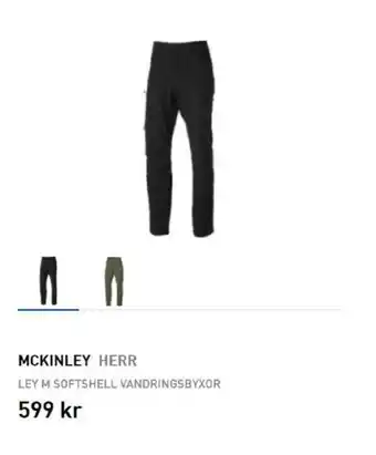 Intersport McKinley Herr Ley M Softshell Vandringsbyxor erbjuda