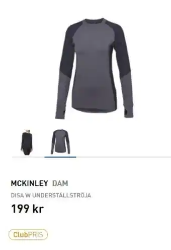 Intersport McKinley Dam Disa W Underställströja erbjuda