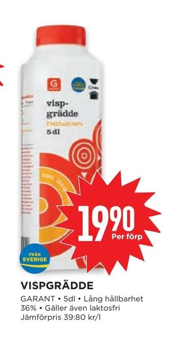 Willys Vispgrädde erbjuda