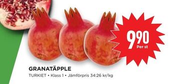 Willys Granatäpple erbjuda