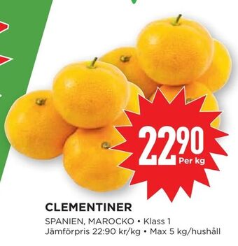 Willys Clementiner erbjuda