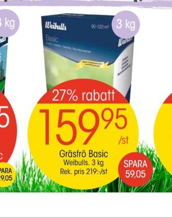 EKO Weibull Gräsfrö erbjuda
