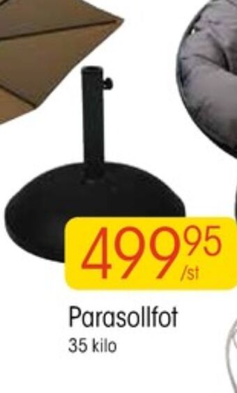 EKO Parasollfot erbjuda