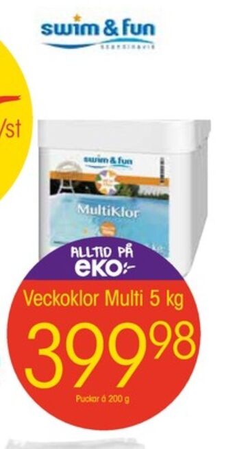 EKO Swim & Fun Poolklor erbjuda