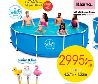 EKO Swing Pools Pool erbjuda