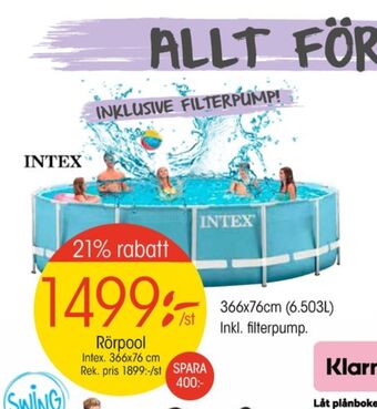 EKO Intex Pool erbjuda