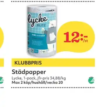 Hemköp Blitz Hushållspapper erbjuda
