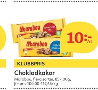 Hemköp Marabou Chokladkaka erbjuda