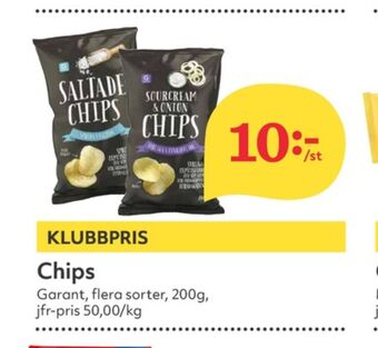 Hemköp Garant Chips erbjuda