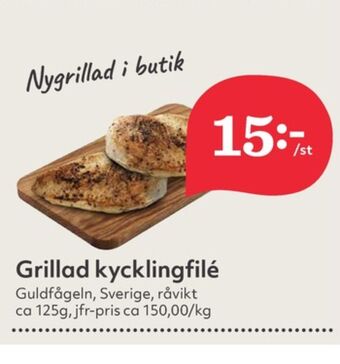 Hemköp Guldfågeln Kycklingfilé erbjuda