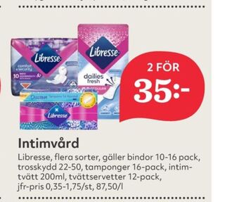 Libresse Tamponger