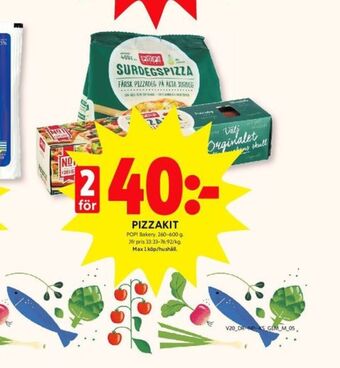ICA Kvantum Pop Pizza kit erbjuda