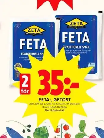 ICA Kvantum Zeta Getost erbjuda