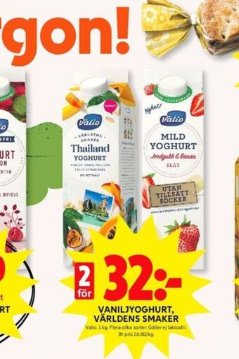 ICA Kvantum Valio Yoghurt erbjuda