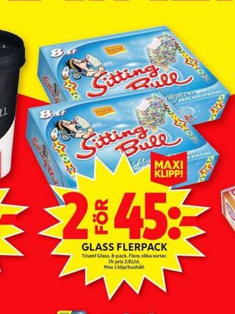 ICA Maxi Triumf Glasspinnar erbjuda