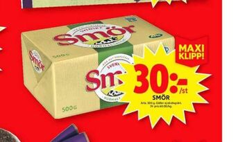 ICA Maxi Svenskt Smör Smör erbjuda