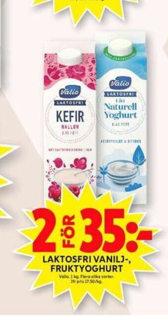 ICA Maxi Valio Yoghurt erbjuda