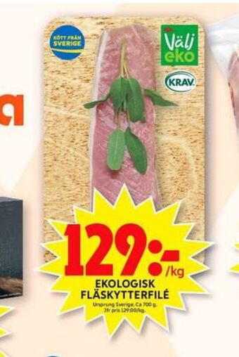 ICA Maxi Fläskytterfilé erbjuda