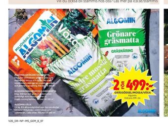 ICA Maxi Algomin Gödsel erbjuda