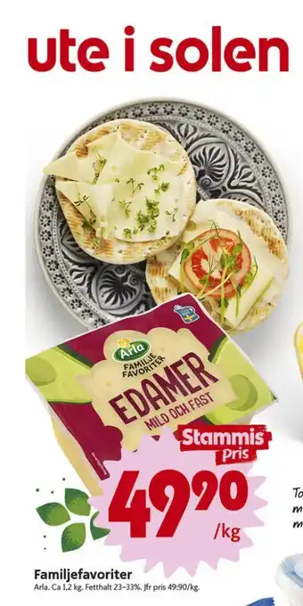 ICA Nära Arla Edamer erbjuda