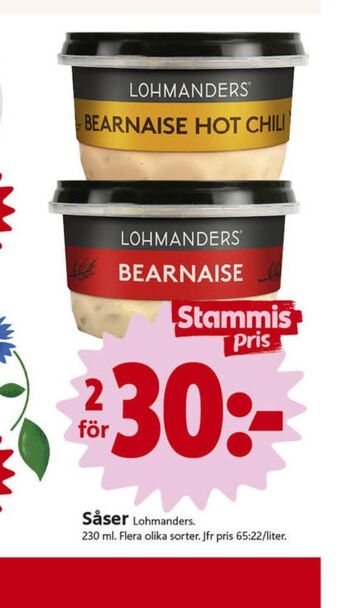 ICA Nära Lohmanders Såser erbjuda
