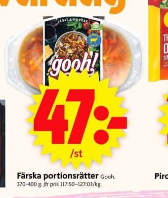 ICA Supermarket Gooh Färdigrätter erbjuda
