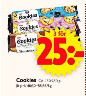 ICA Supermarket ICA Cookies erbjuda