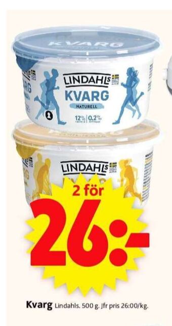 ICA Supermarket Lindahls Kvarg erbjuda