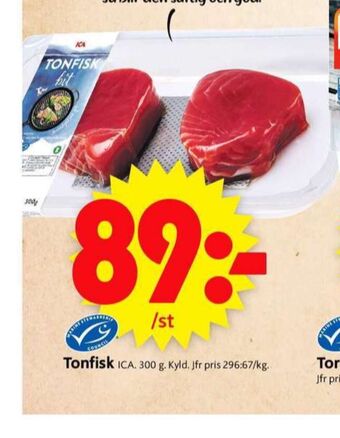 ICA Supermarket ICA Tonfisk erbjuda