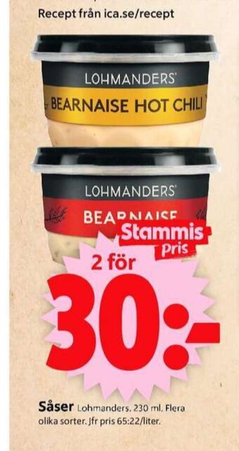 ICA Supermarket Lohmanders Såser erbjuda
