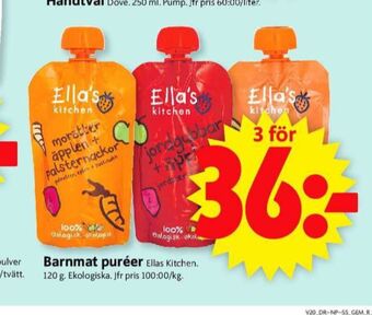 ICA Supermarket Ellas Kitchen Barnmat erbjuda