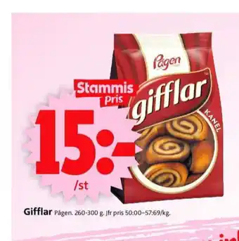 ICA Supermarket Pågen Gifflar Gifflar erbjuda